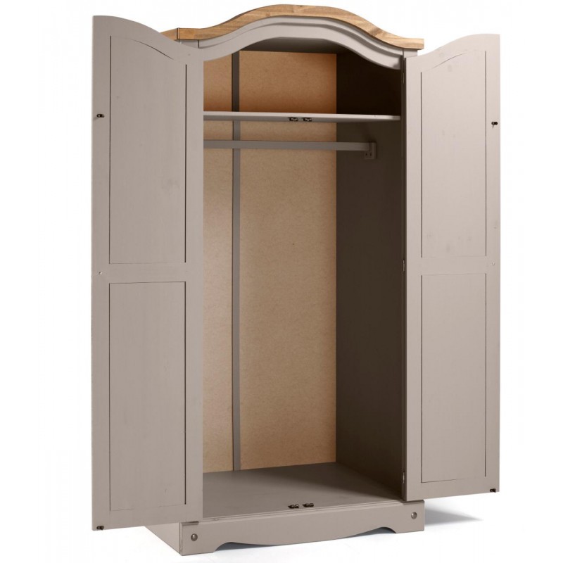 Corona Grey Wax 2 Door Arch Top Robe